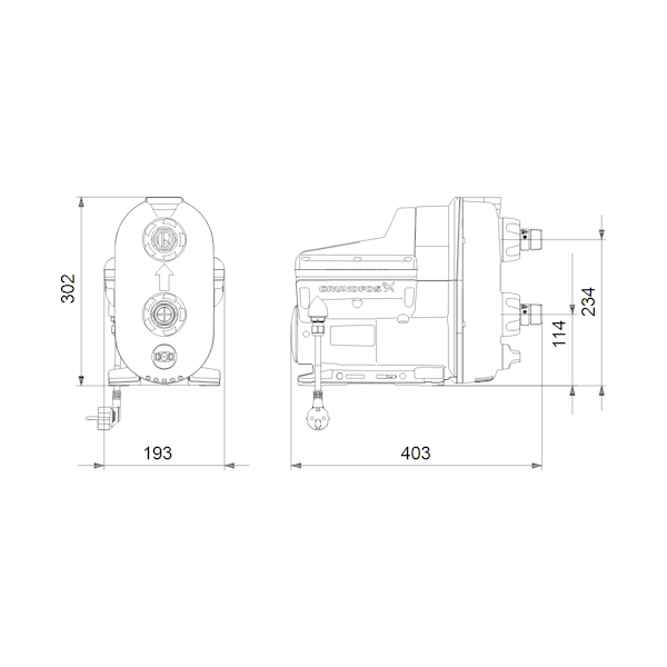 VESIAUTOMAATTI GRUNDFOS SCALA2 3-45