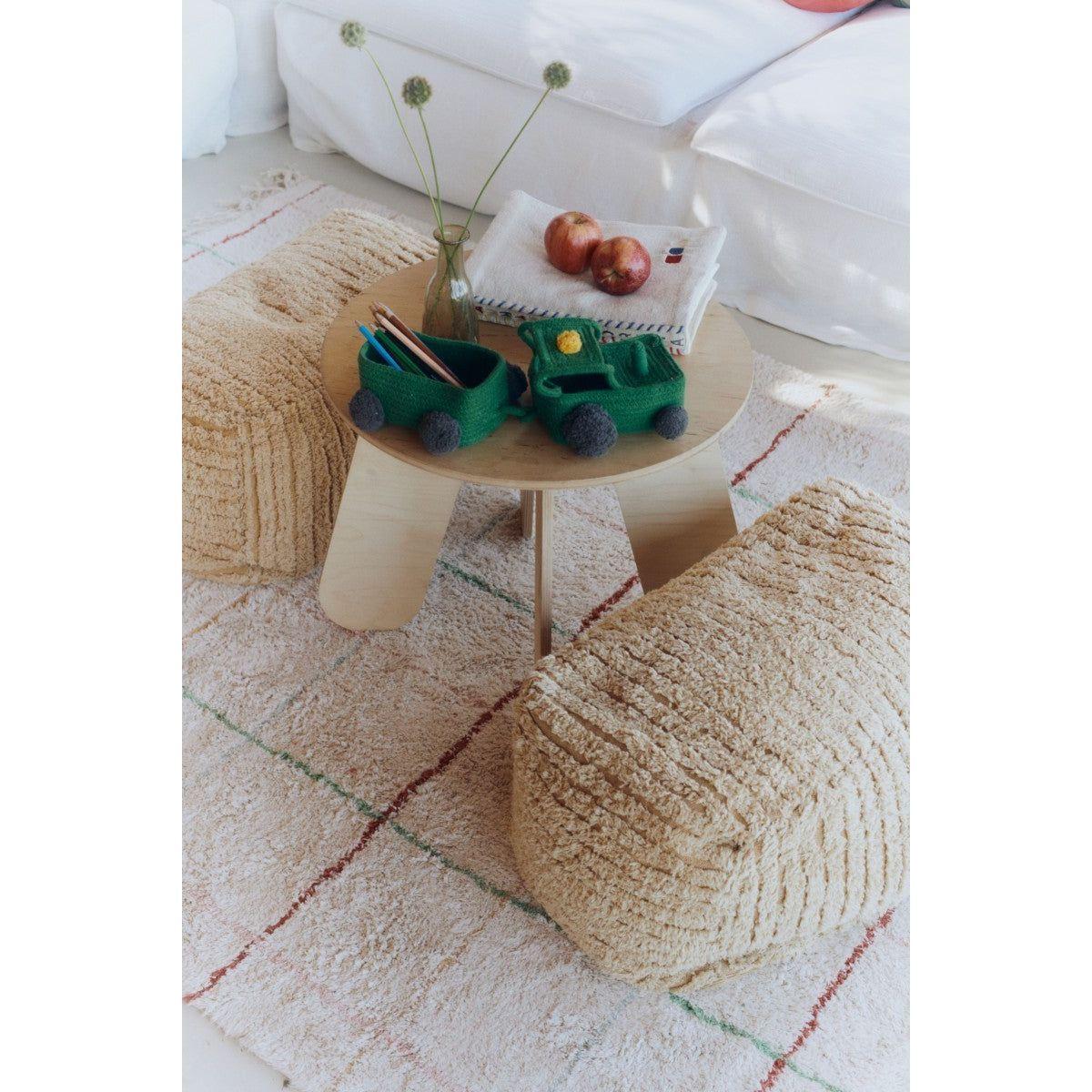 Decorative Basket Tractor