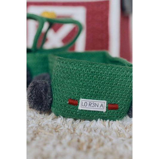 Decorative Basket Tractor