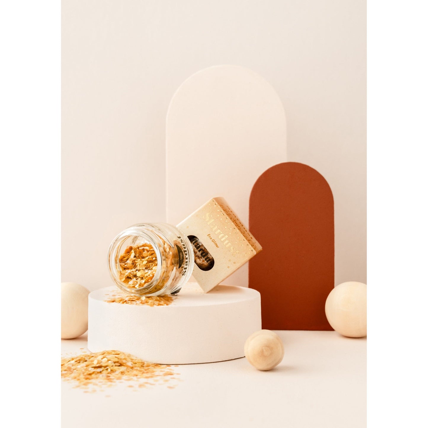 Decorative Eco Glitter - Gold Star Dust