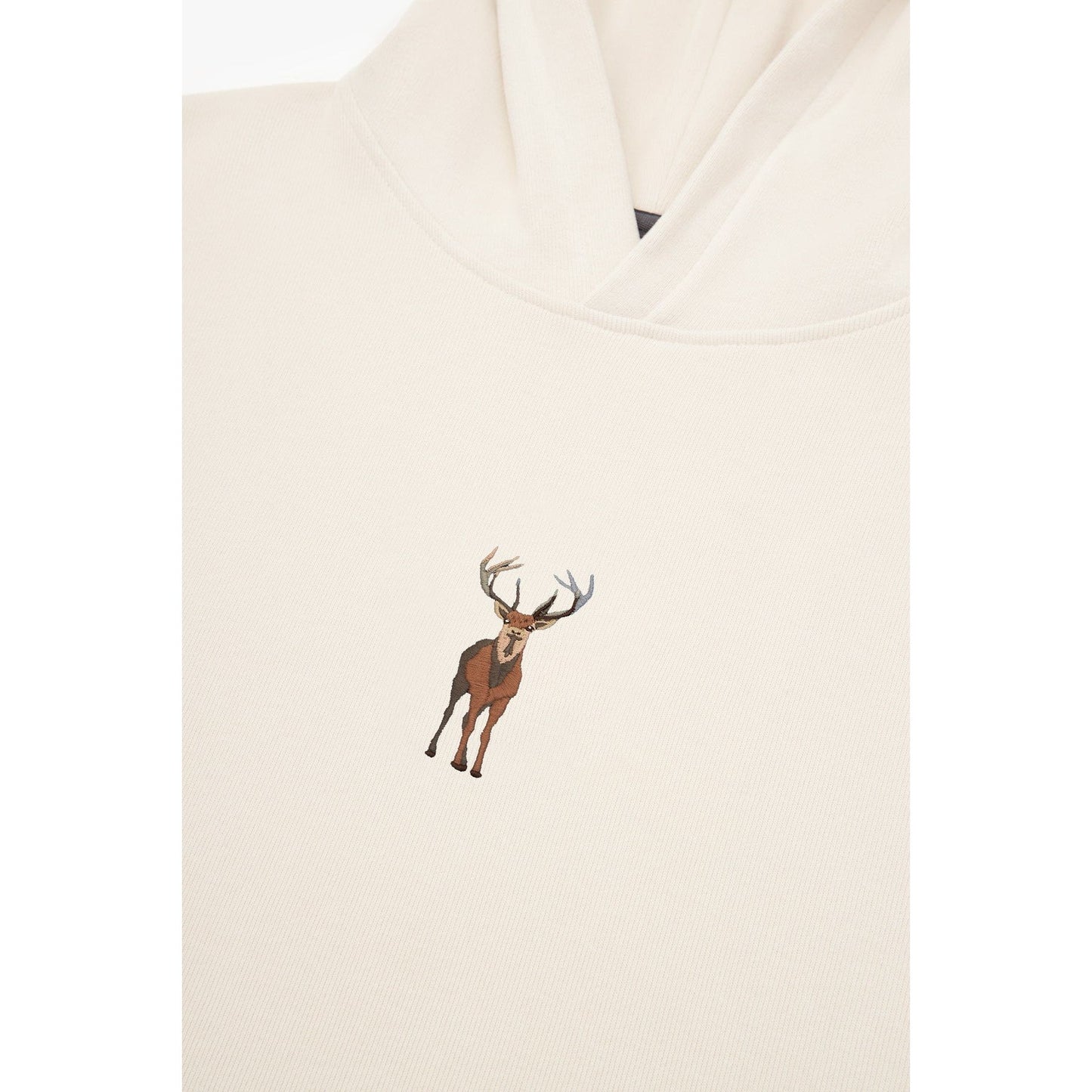 Deer Hoodie - Cream