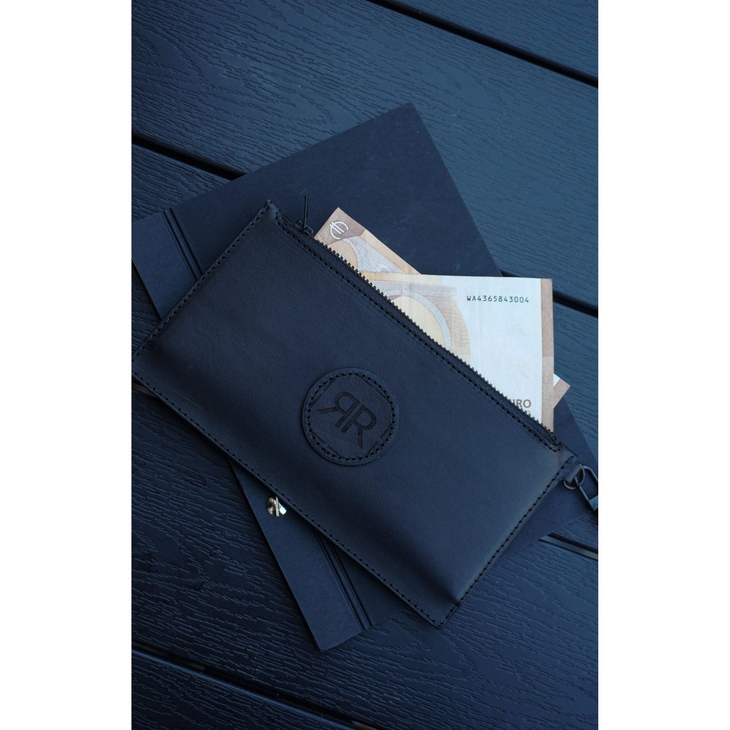 Leather Wristlet Wallet