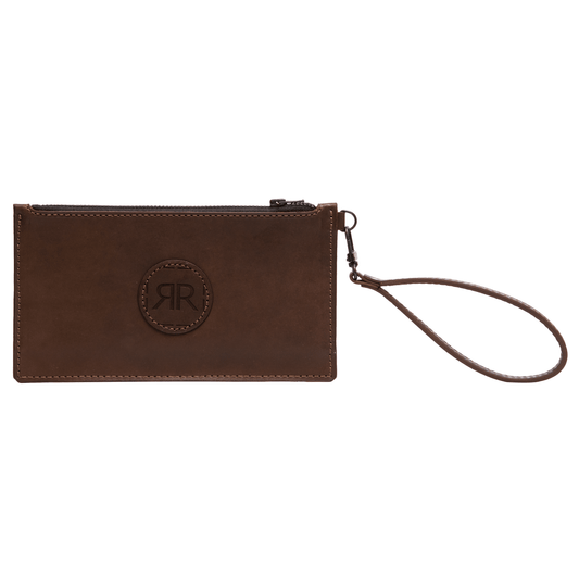 Leather Wristlet Wallet