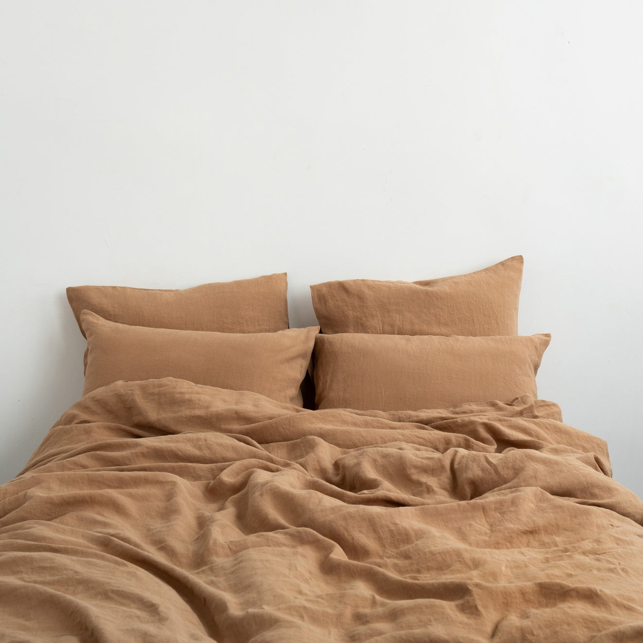 Pellava pussilakanasetti - Camel (Parivuode) - Linen Tales