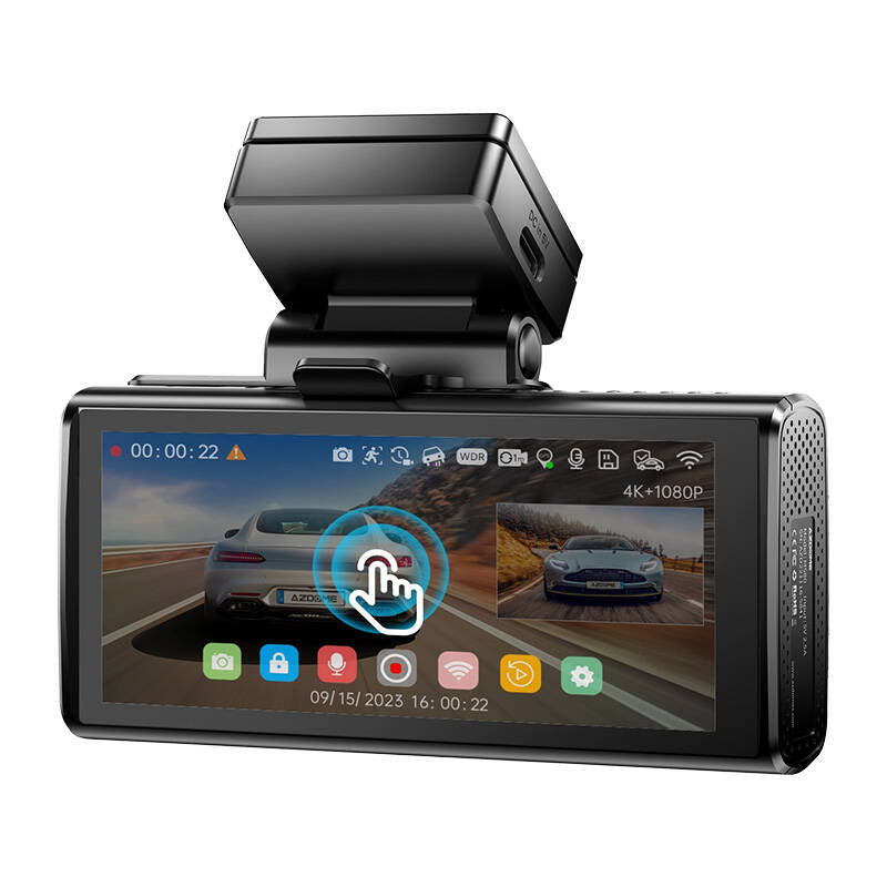 kojelautakamera Azdome M580 takakamera - GPS ja G-anturi