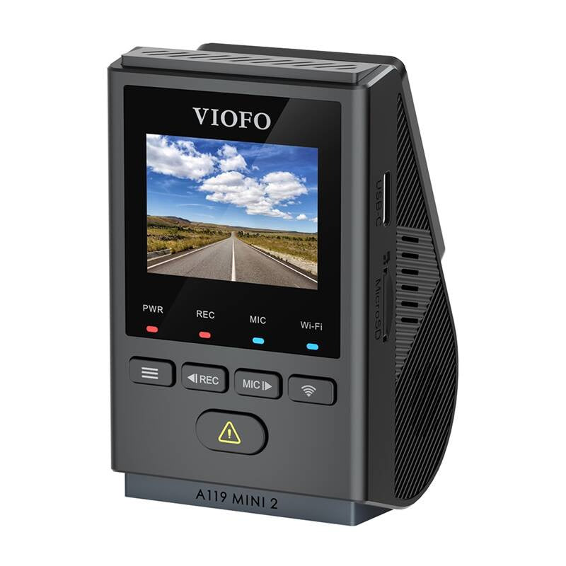 Kojelautakamera VIOFO A119 MINI 2-G 2K 60 fps WiFi, GPS