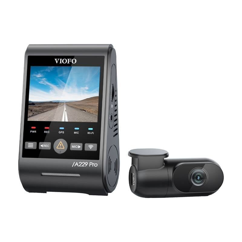 Kojelautakamera VIOFO A229 PRO 2CH 4K + 2K WiFi