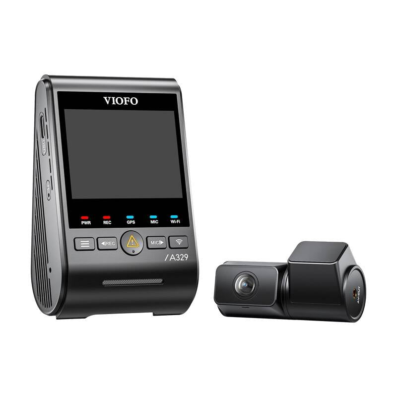 Kojelautakamera VIOFO A329 2CH 4K 60FPS + 2K WiFi, GPS