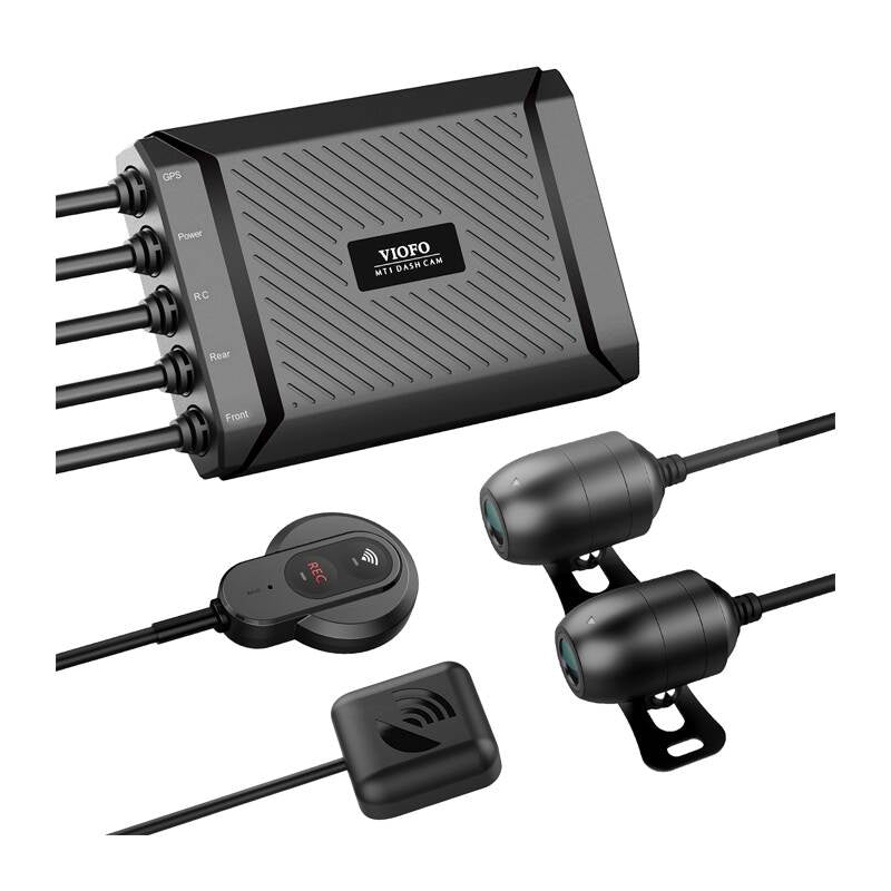 Moottoripyöräkamera VIOFO MT1 1080p WiFi, GPS