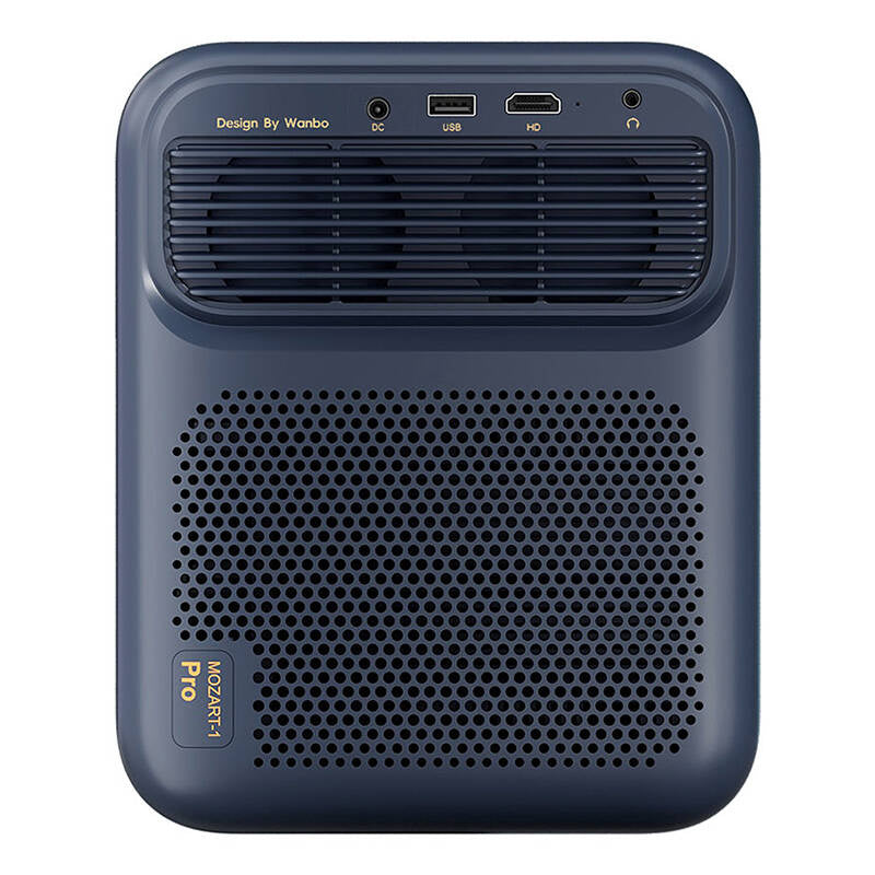 Wanbo Mozart 1 Pro -projektori sininen