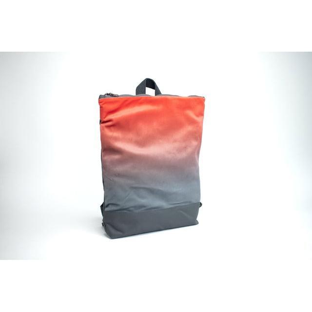Faux Leather Backpack - Salmon