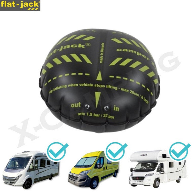 Flat-Jack Camper 2.0 -ilmatyynyrengas 6 tn 305 mm rengasleveydelle