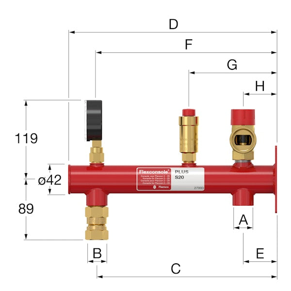 PAISUNTA-ASTIATELINE FLAMCO FLEXCONSOLE PLUS S 20-1.5 BAR