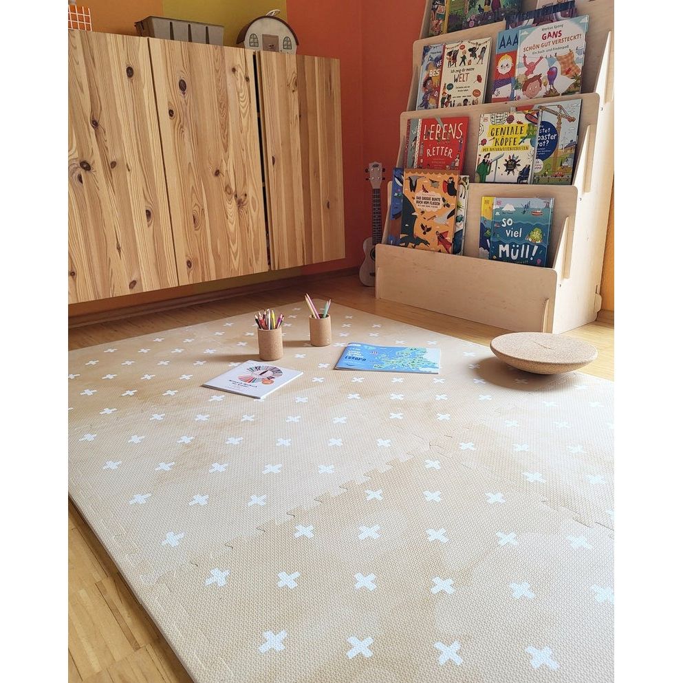 Foam Puzzle Playmat - Cross Sand