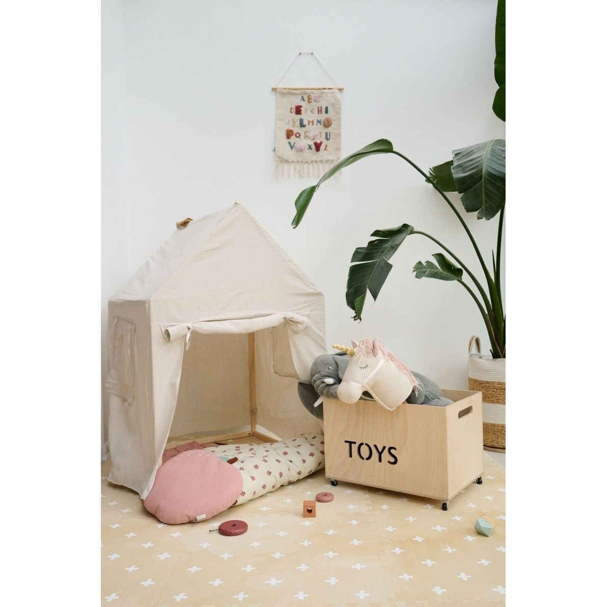 Foam Puzzle Playmat - Cross Sand