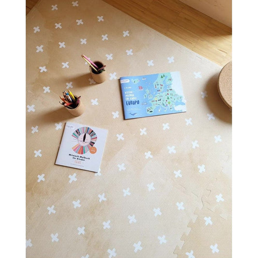 Foam Puzzle Playmat - Cross Sand