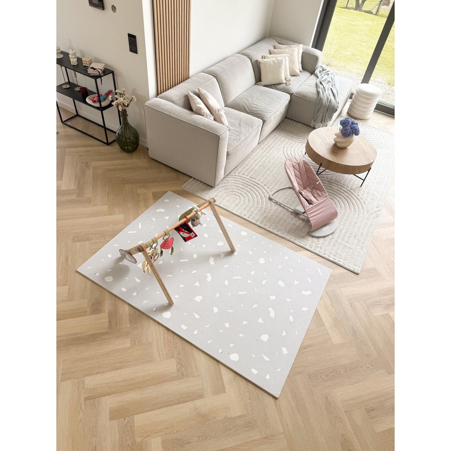 Foam Puzzle Playmat - Terrazzo Lavender