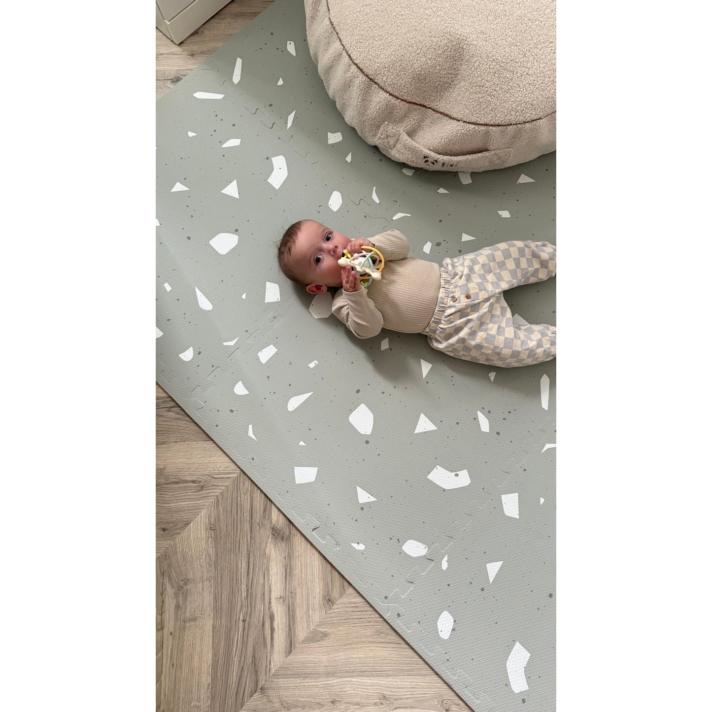Foam Puzzle Playmat - Terrazzo Sage