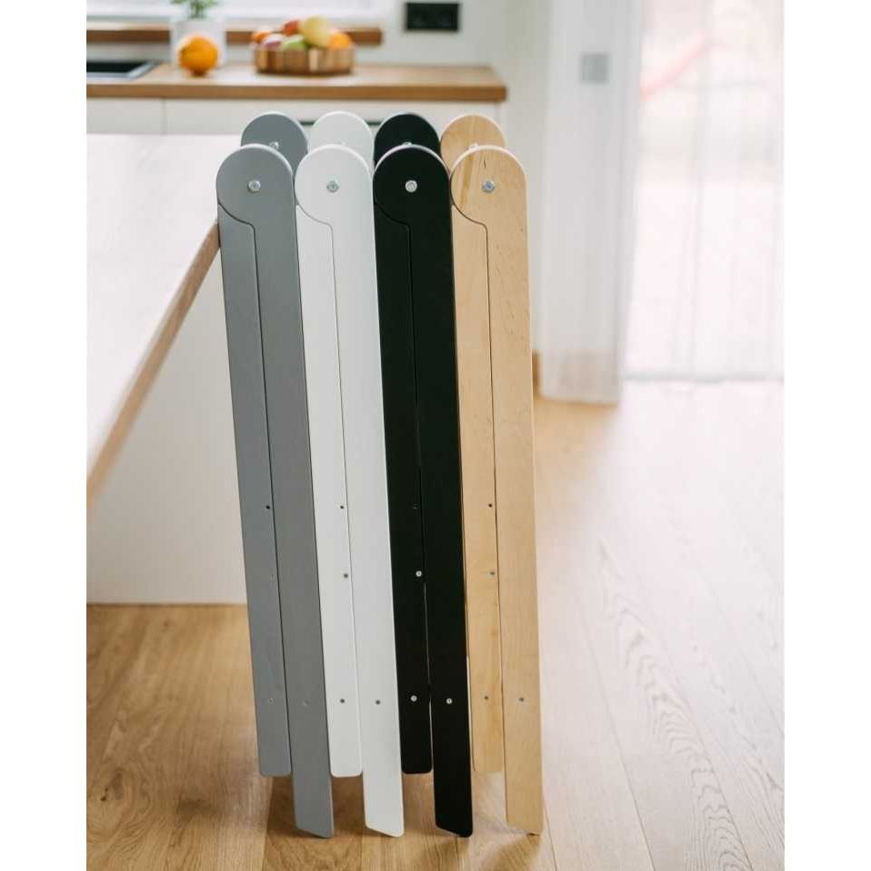 Foldable Kitchen Tower With Removable Rail