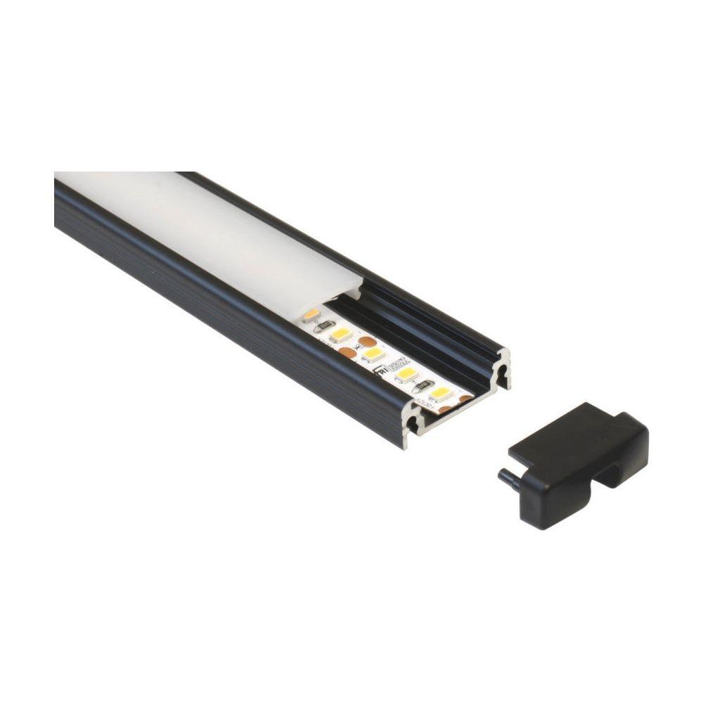 Frilight LED-profiili 98 500 mm, musta | 9256S1050010T | 7350028498437 | Kotikauppa | Frilight