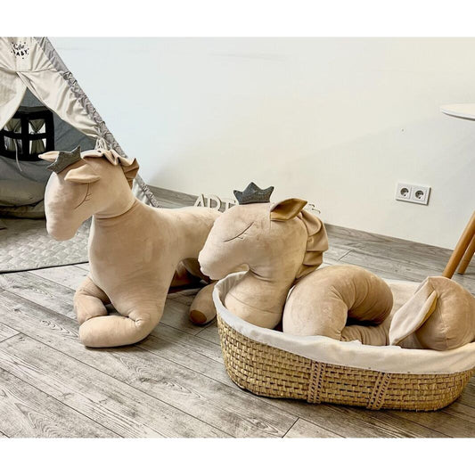 Giant Soft Toy Wingless Pegasus – Creamy