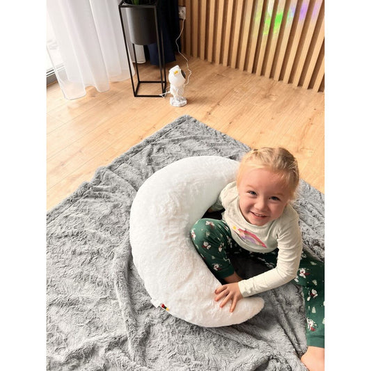 Handcrafted Giant Moon Pillow for Babies & Toddlers