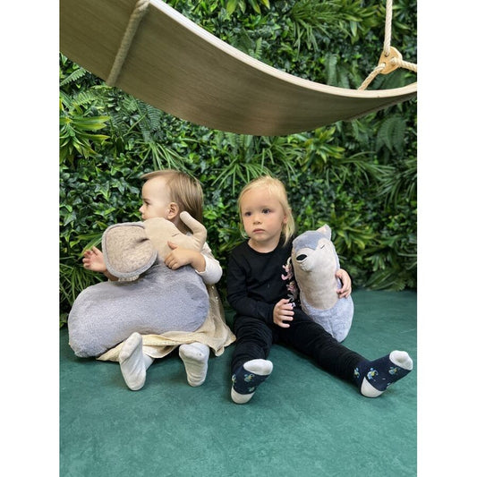 Handmade Wolf Soft Toy Pillow