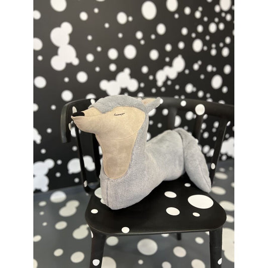 Handmade Wolf Soft Toy Pillow