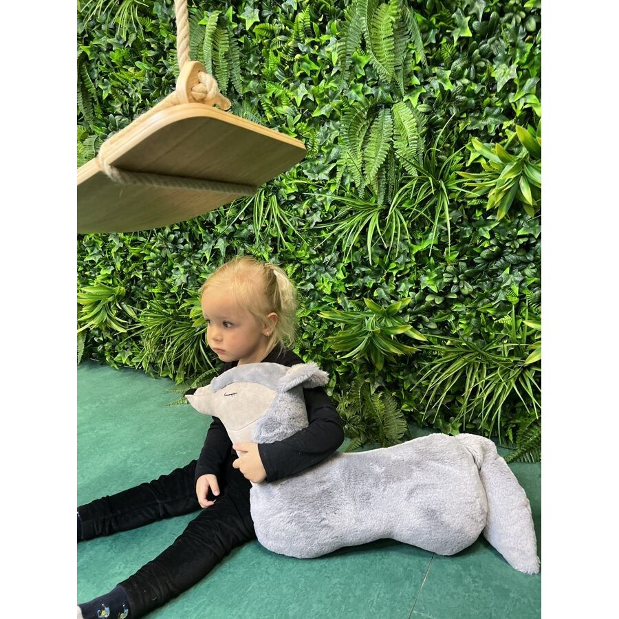 Handmade Wolf Soft Toy Pillow