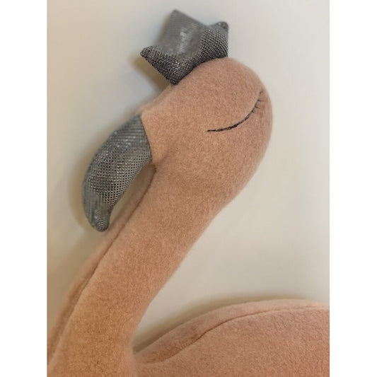 Handmade Pink Flamingo Soft Toy
