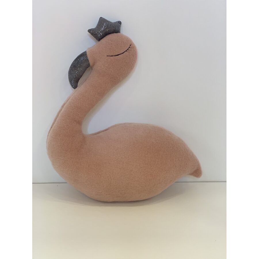 Handmade Pink Flamingo Soft Toy