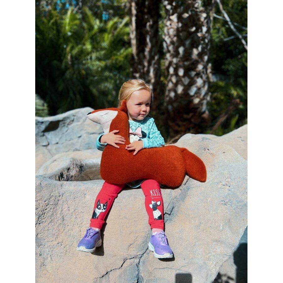 Handmade Fox Soft Toy Pillow