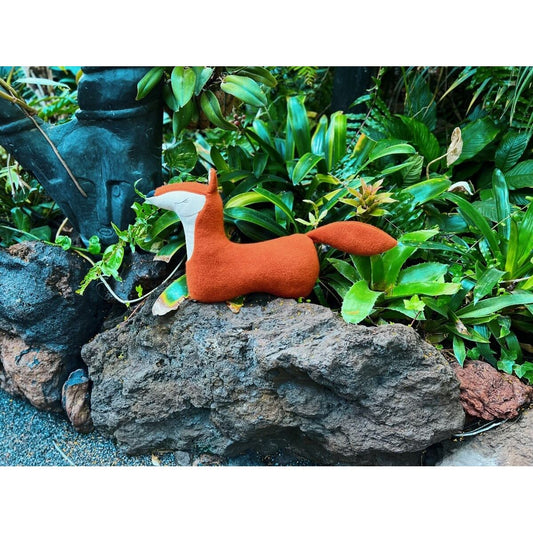 Handmade Fox Soft Toy Pillow