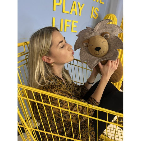 Handmade Lion Soft Toy Pillow