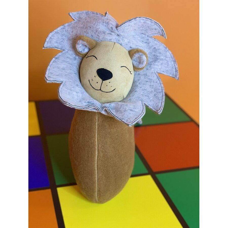 Handmade Lion Soft Toy Pillow
