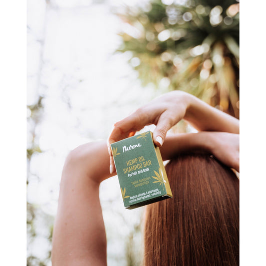 Hemp Oil Shampoo Bar – Normal & Oily Hair, 100g
