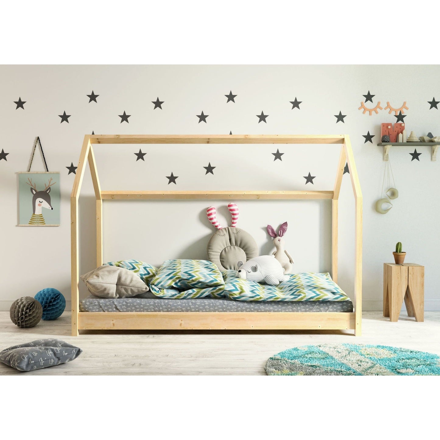 House Bed Bella - Natural