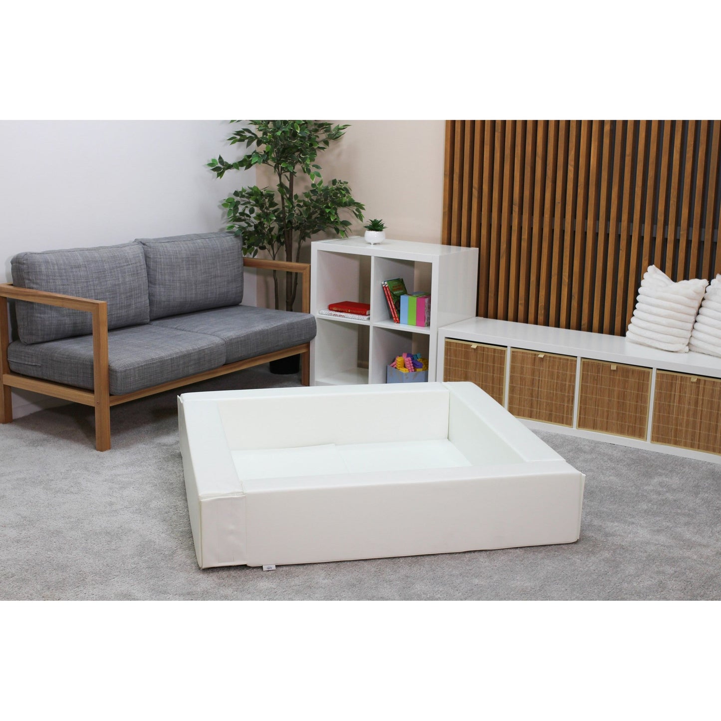 Soft Play Ball Pit - White