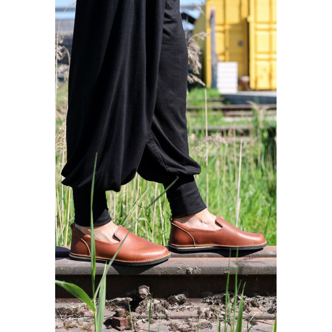 London - Classic shoes in the TOKU style - Brown