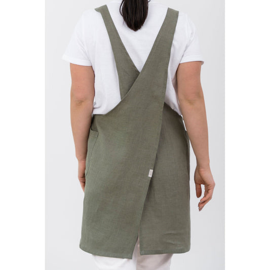Japanese-Style Linen Apron