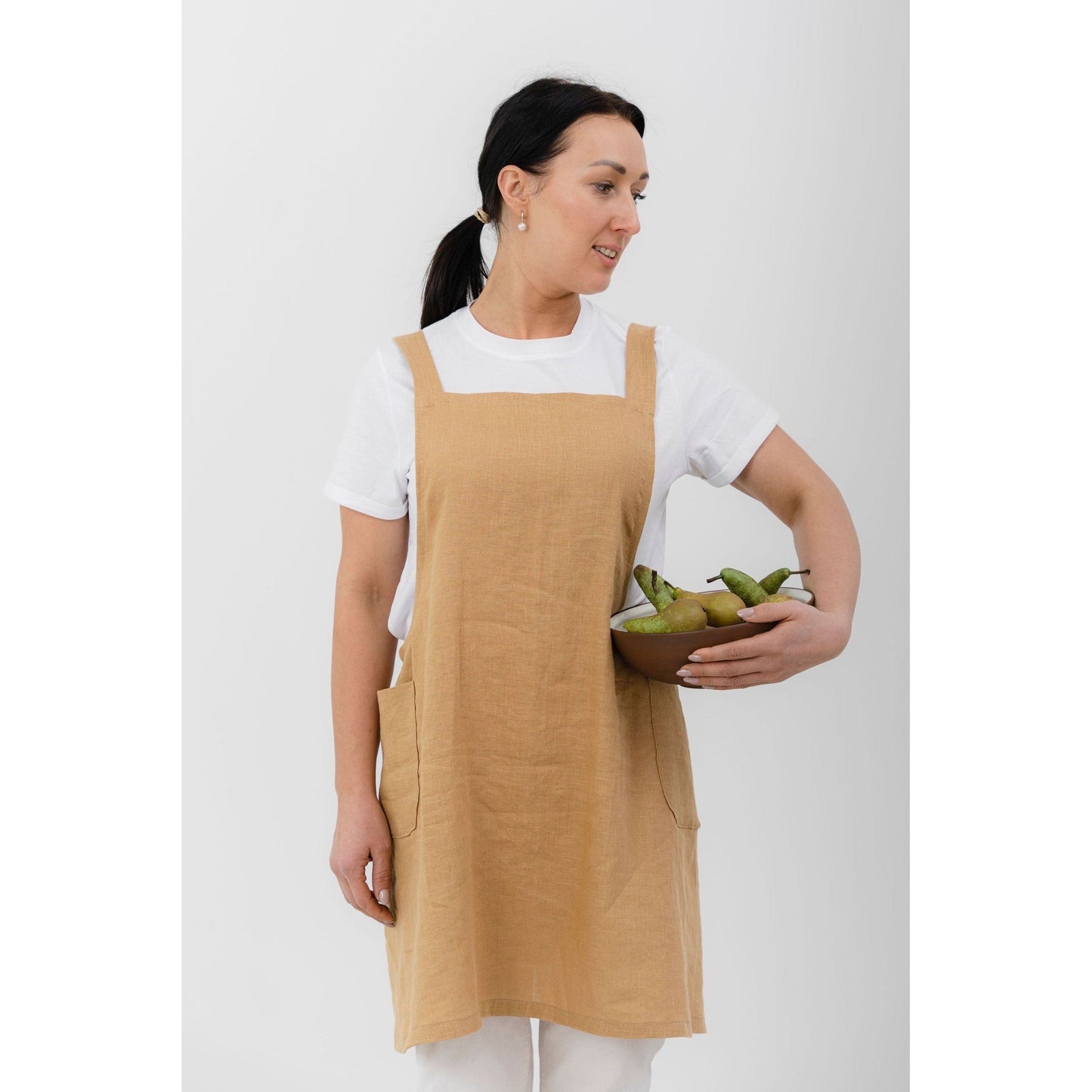 Japanese-Style Linen Apron