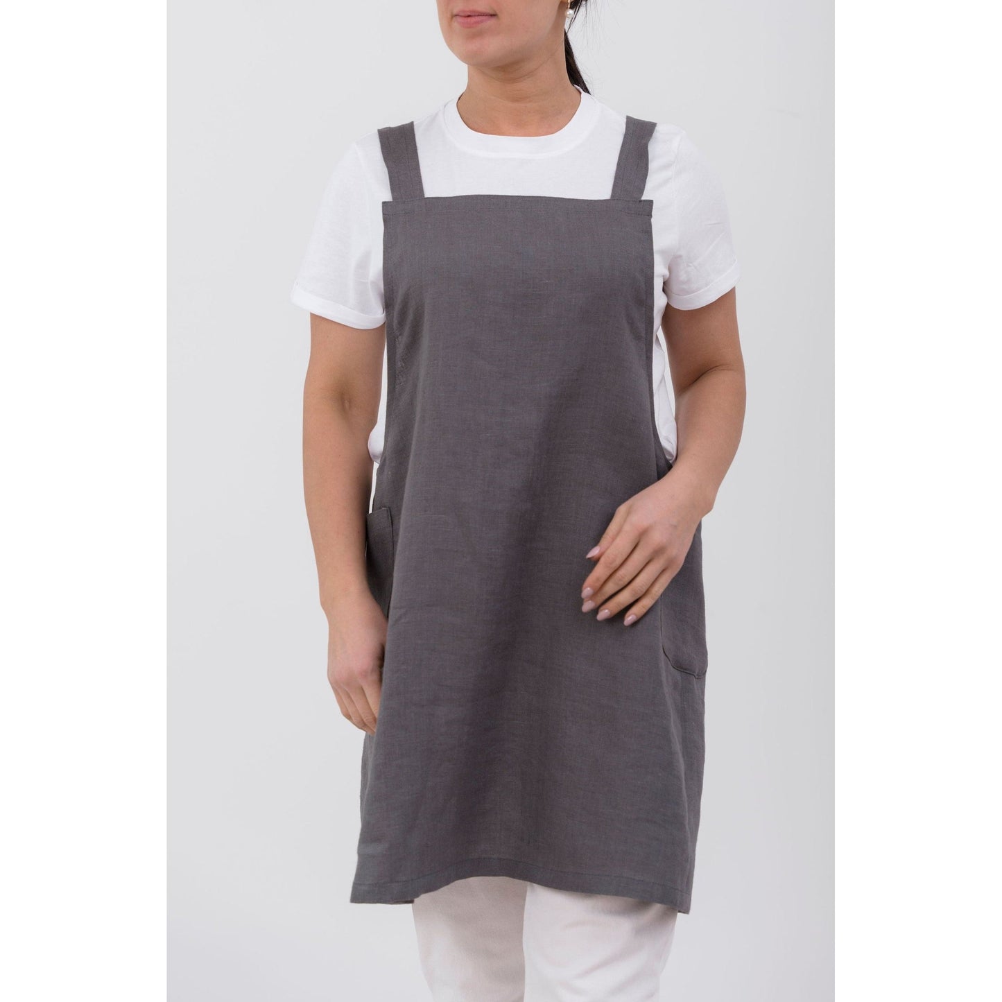 Japanese-Style Linen Apron