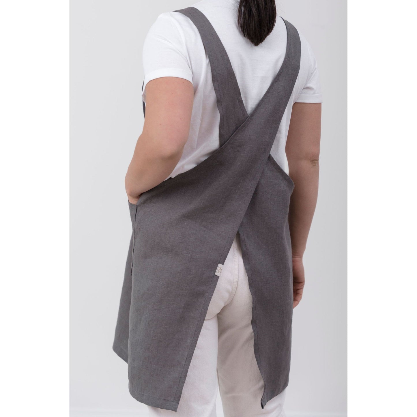 Japanese-Style Linen Apron