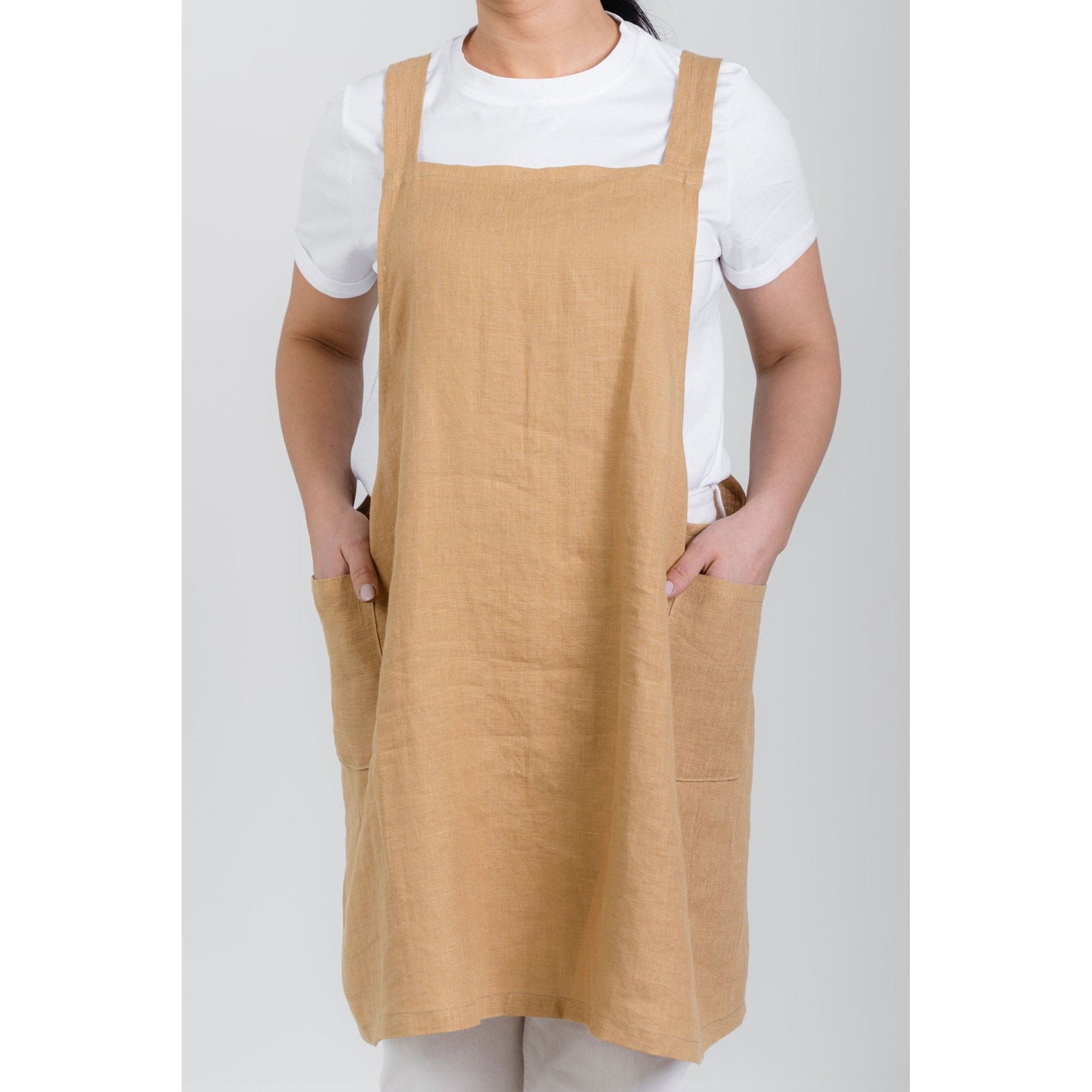 Japanese-Style Linen Apron