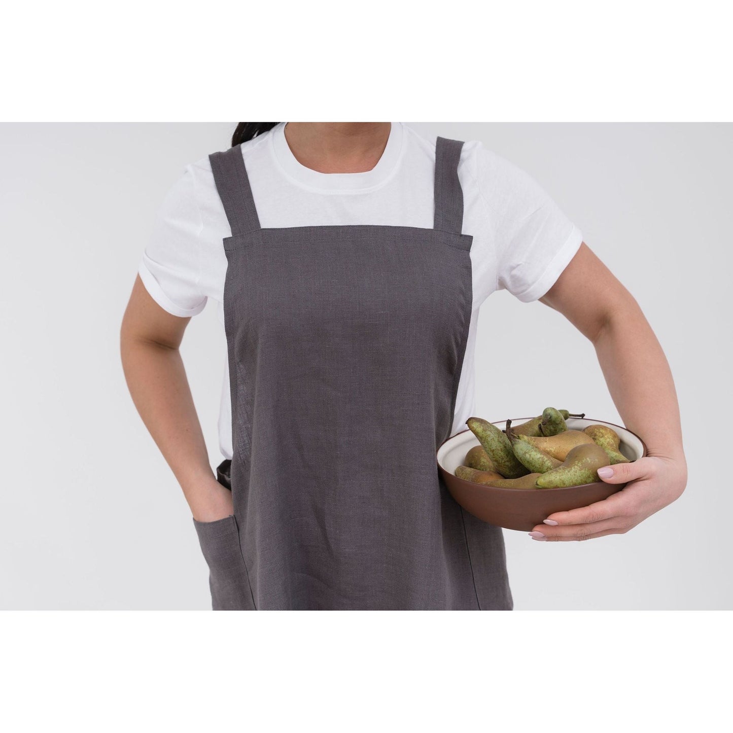 Japanese-Style Linen Apron