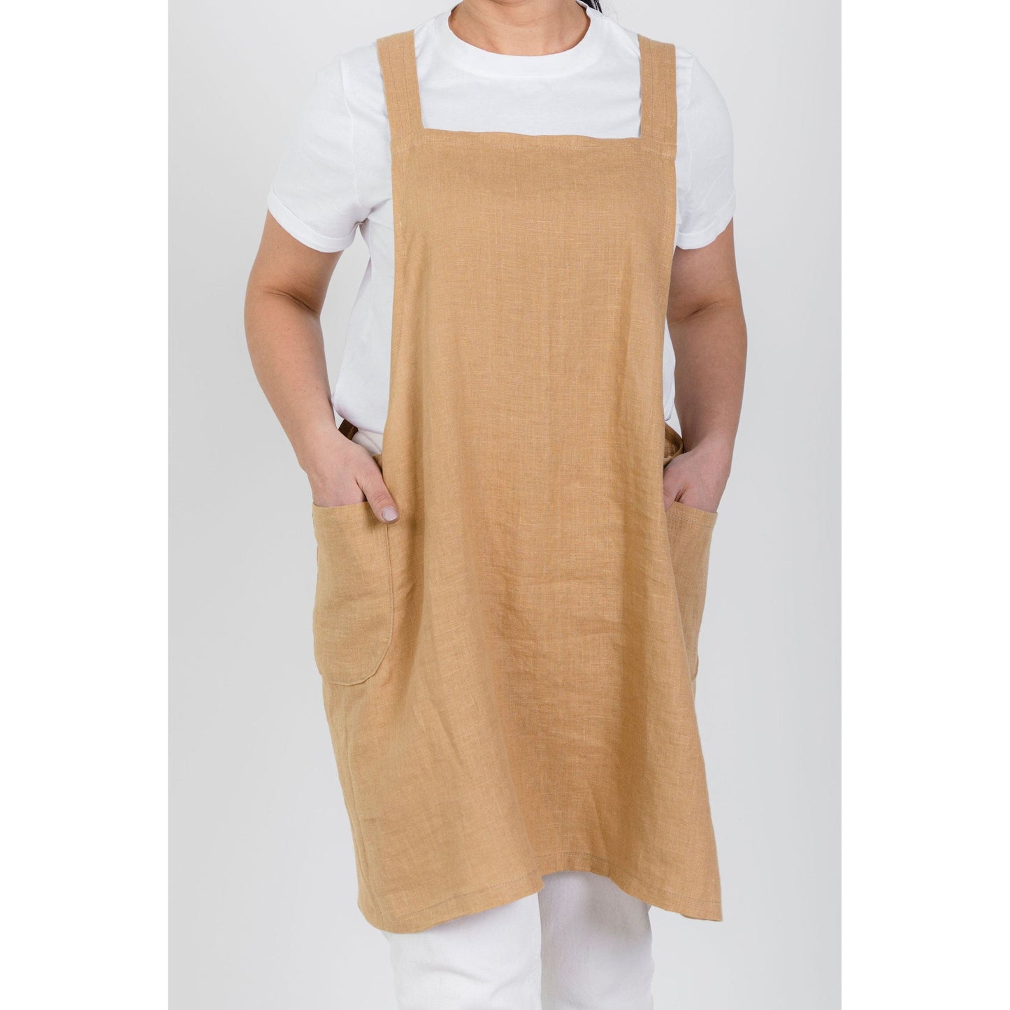 Japanese-Style Linen Apron