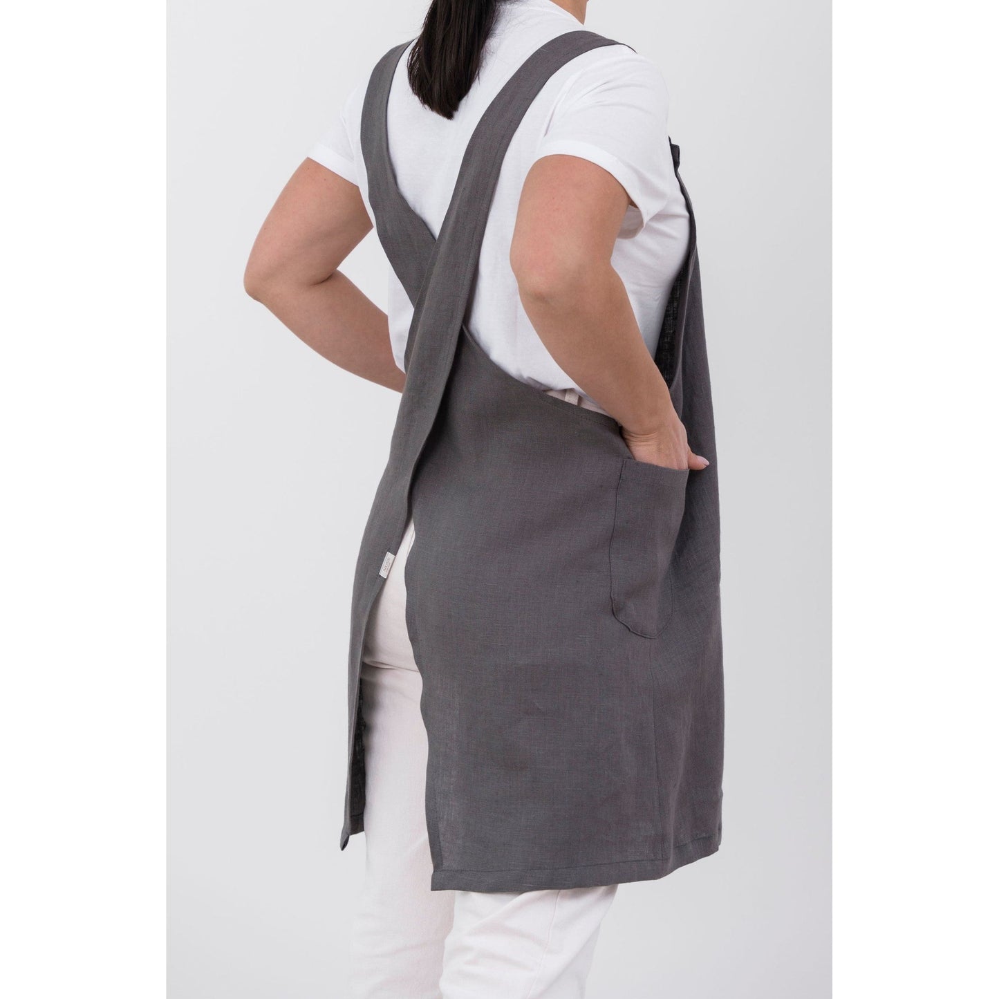 Japanese-Style Linen Apron