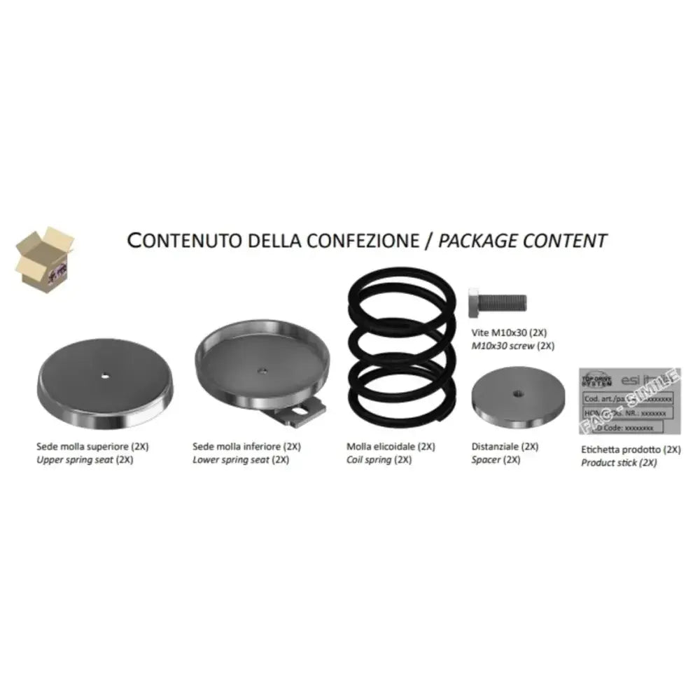 Jousisarjapari taakse TOP Drive System Ducato 250 / 290