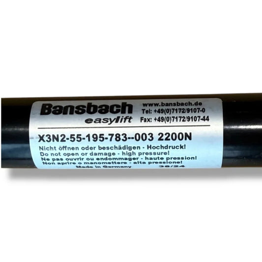 Kaasujousi 2200N Newton Bansbach 785/220mm