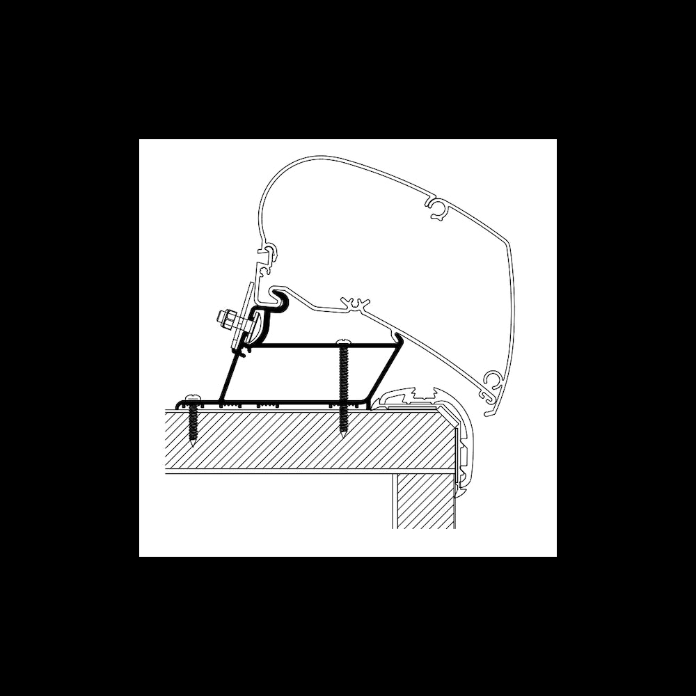 Thule kiinnityssarja Carthago Malibu, Fendt 2022- 3,50 m | 308078 | 5415182005081 | Kotikauppa | Thule